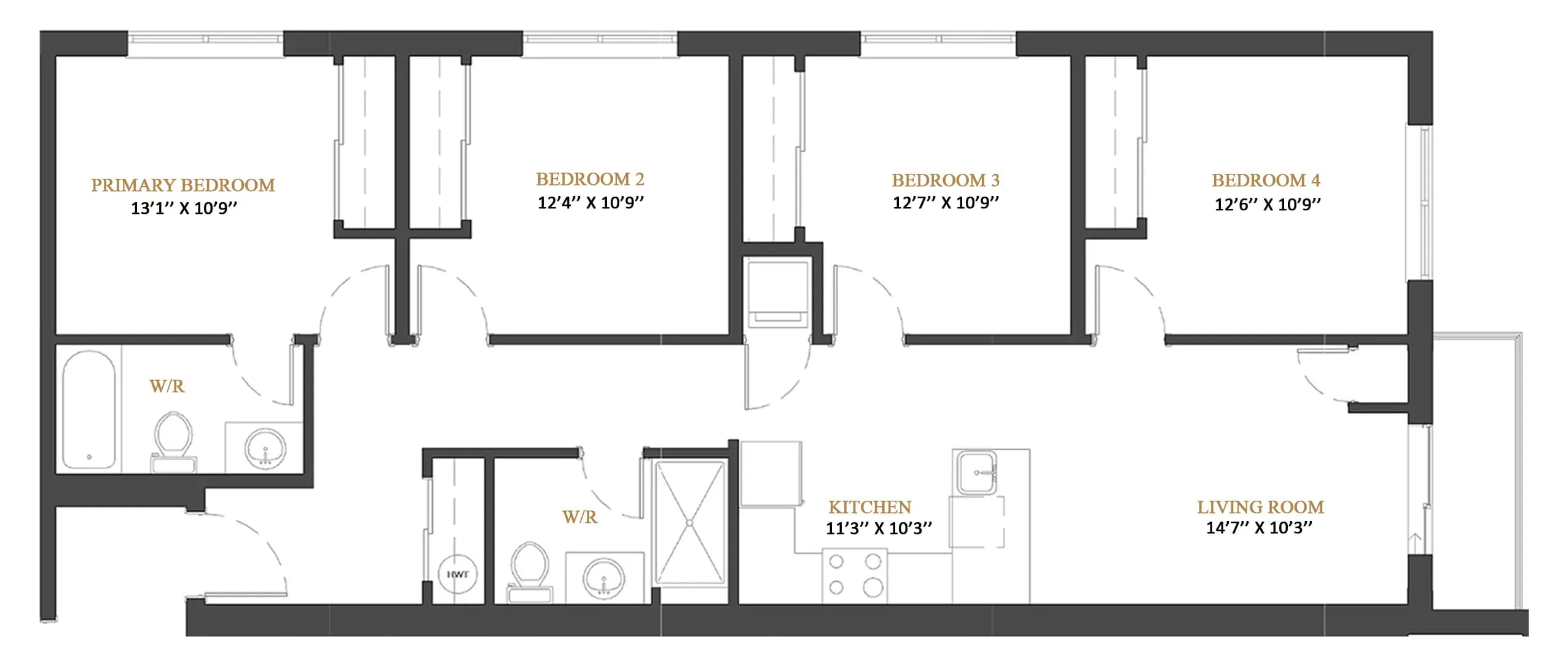 The Frontenac floor plan