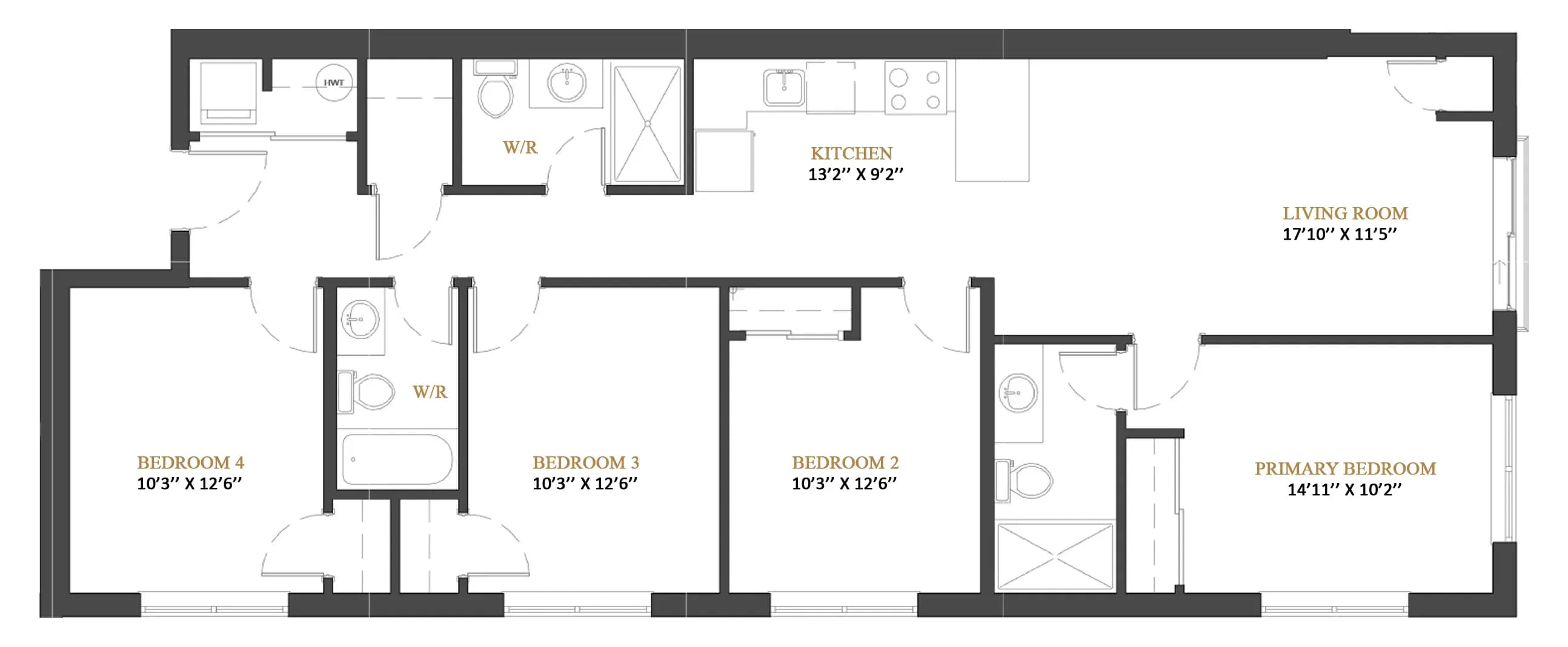 The Alwington floor plan